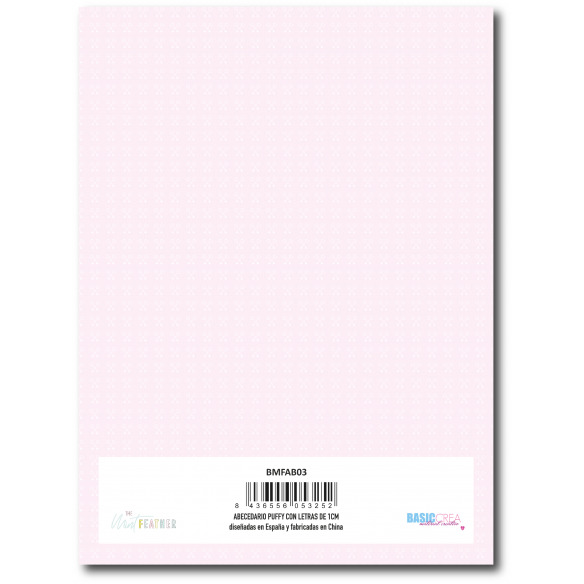 ABCEDARIO PUFFY  Eres Arte