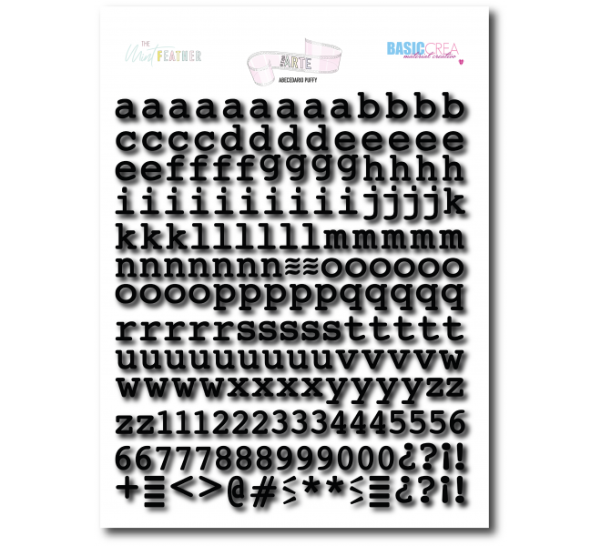 ABCEDARIO PUFFY  Eres Arte