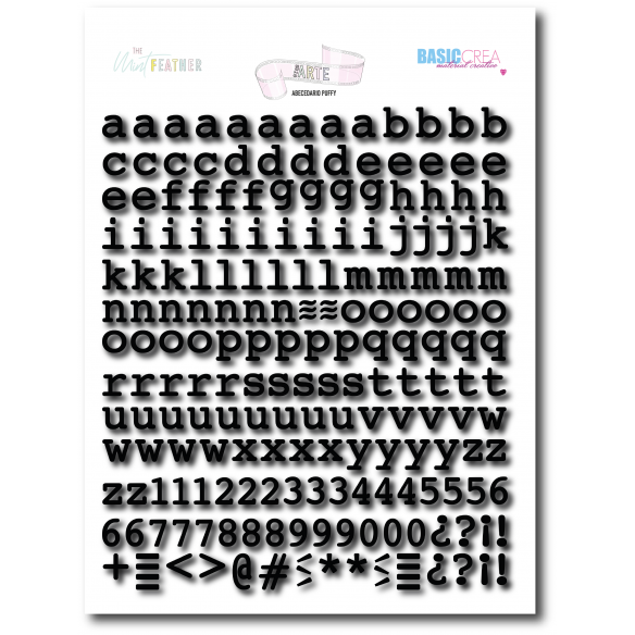 ABCEDARIO PUFFY  Eres Arte