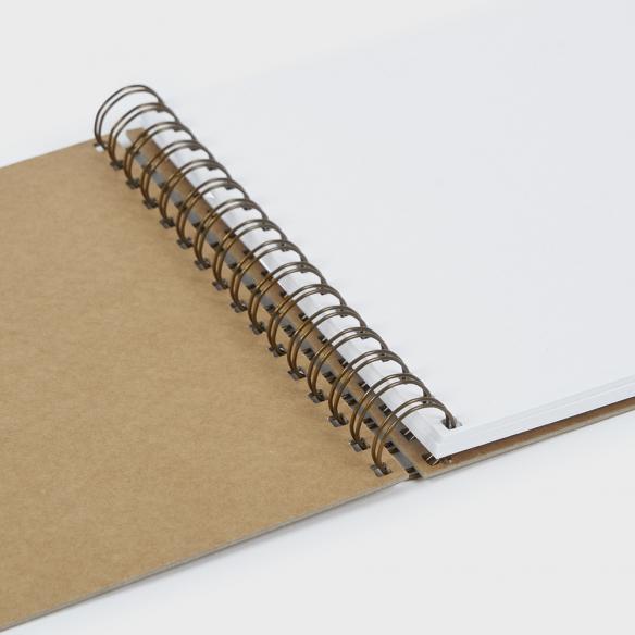 Album kraft wyro small square 20.5x20.5 cm. 20 sheets cardboard 250 grs.