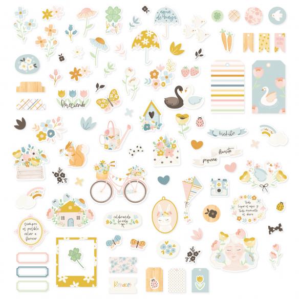 Die cuts ilustraciones Vida de Mintopia