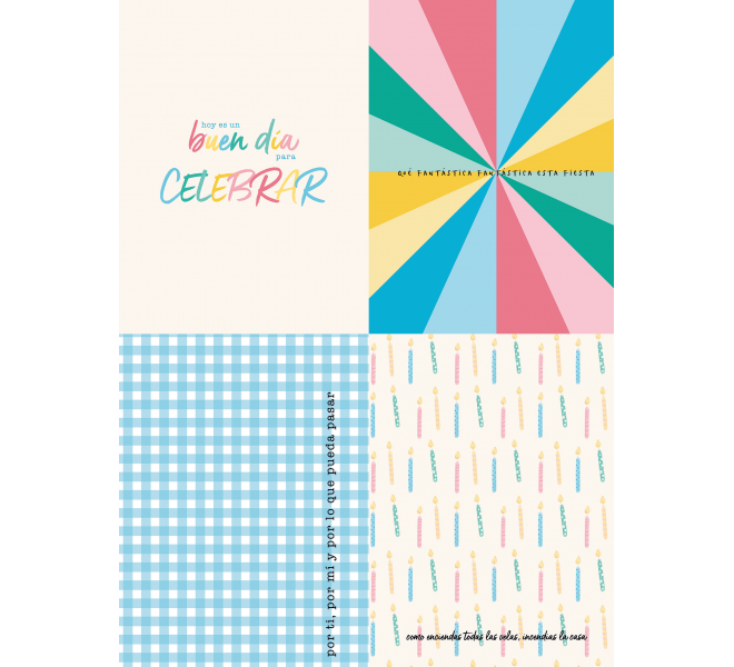 CONFETI Bloc Recortables