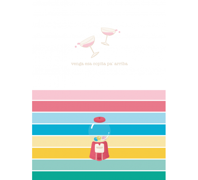 Bloc Din A5 Recortables "Confetti" 17 Diseños a 1 cara