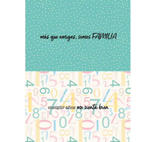 Bloc Din A5 Recortables "Confetti" 17 Diseños a 1 cara