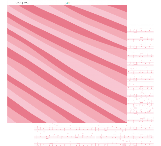 Stack Papel  "Confeti" 12H a doble cara+12 a 1Cara