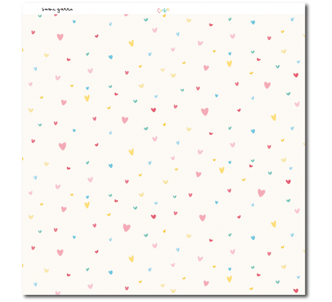 Stack Papel  "Confeti" 12H a doble cara+12 a 1Cara