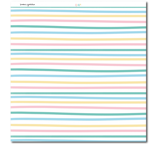 Stack Papel  "Confeti" 12H a doble cara+12 a 1Cara