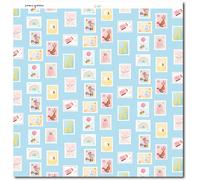 Stack Papel  "Confeti" 12H a doble cara+12 a 1Cara