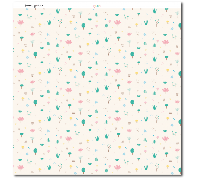 Stack Papel  "Confeti" 12H a doble cara+12 a 1Cara