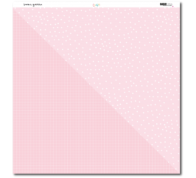 Stack Papel  "Confeti" 12H a doble cara+12 a 1Cara