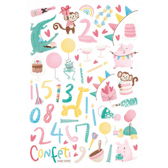 CONFETI Die Cuts