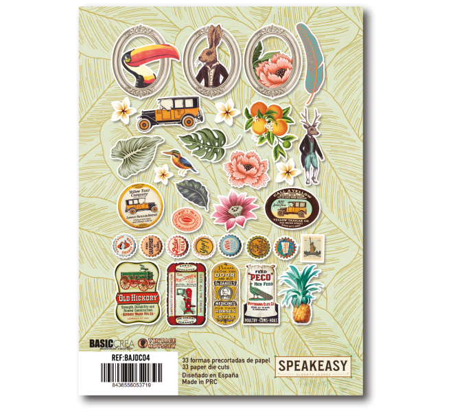 DIECUTS PAPEL* "Speak Easy"