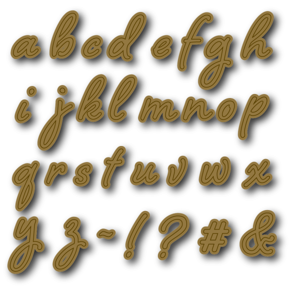 TROQUEL MODELO ALPHA LOWER* "Speak Easy"