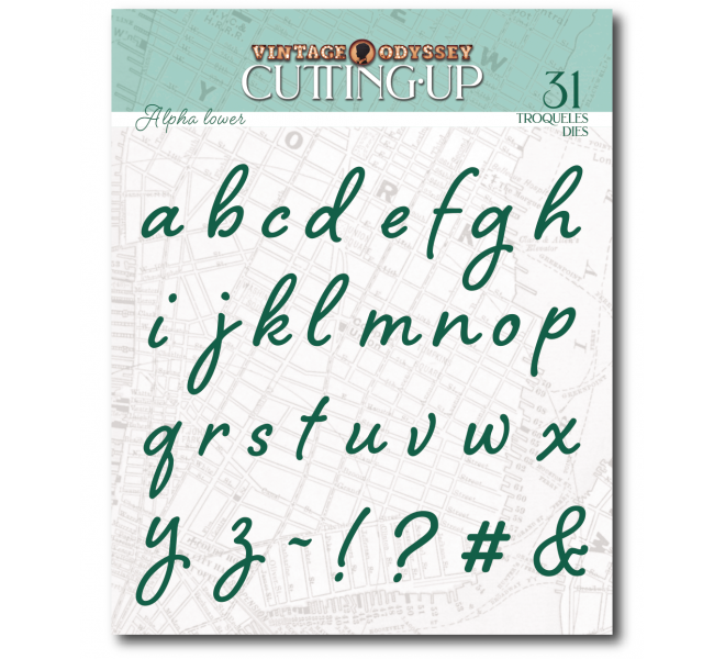 TROQUEL MODELO ALPHA LOWER* "Speak Easy"