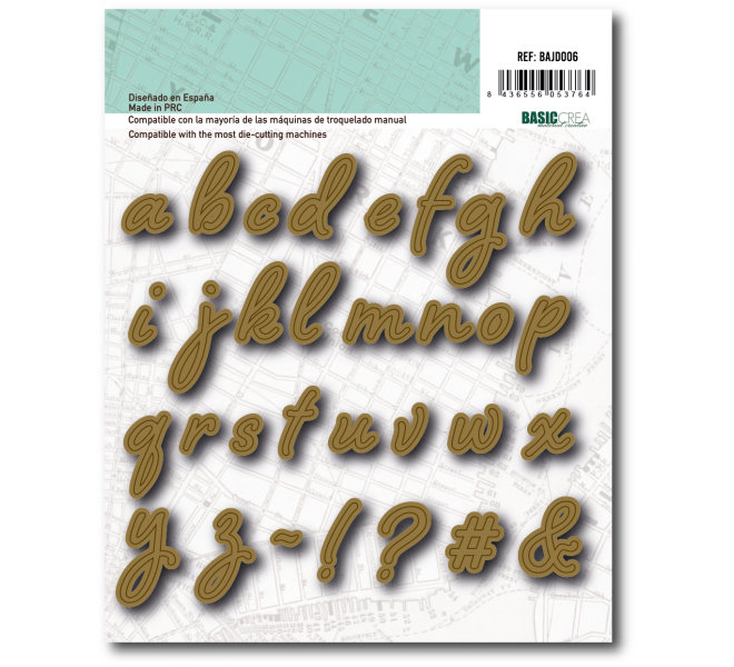 TROQUEL MODELO ALPHA LOWER* "Speak Easy"