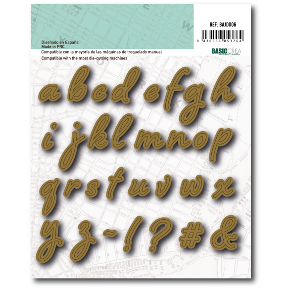 TROQUEL MODELO ALPHA LOWER* "Speak Easy"