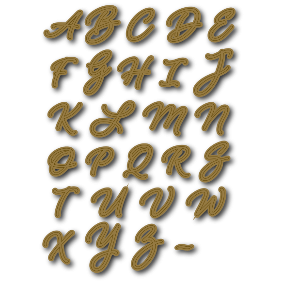 TROQUEL MODELO ALPHA UPPER* "Speak Easy"