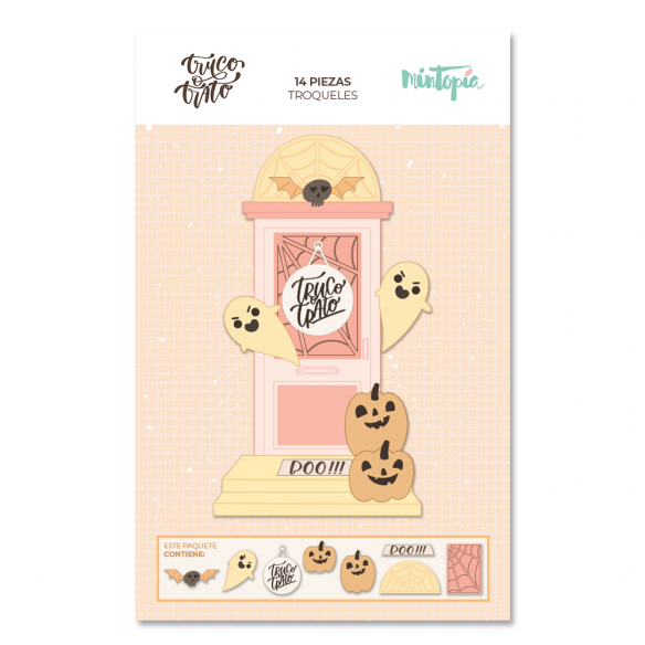 Troquel Hojas de otoño Truco o trato