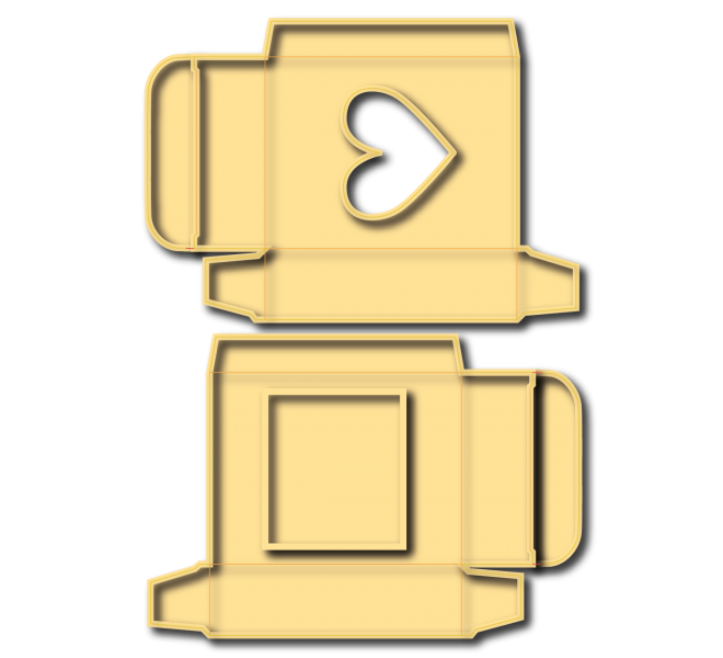 Troquel caja "ALICIA"