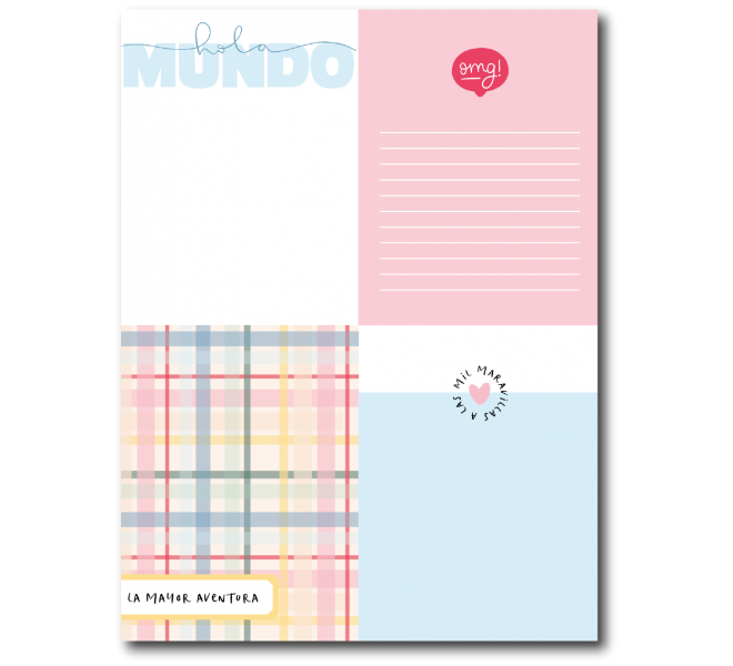 Bloc de Recortables "ALICIA"