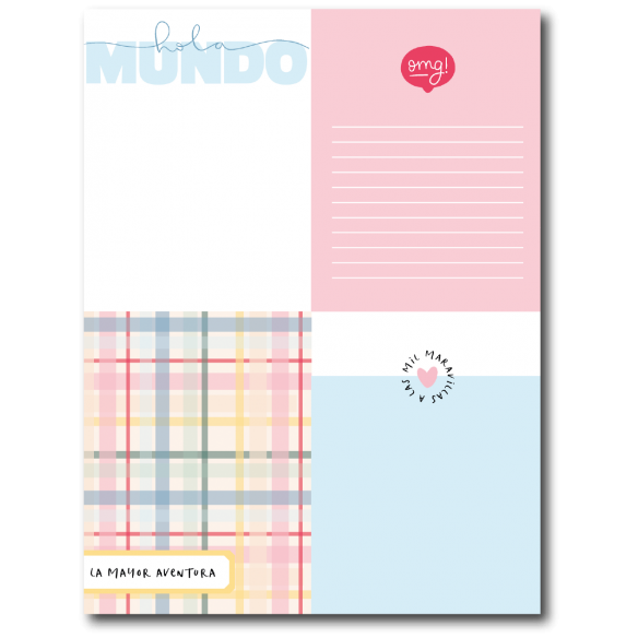 Bloc de Recortables "ALICIA"