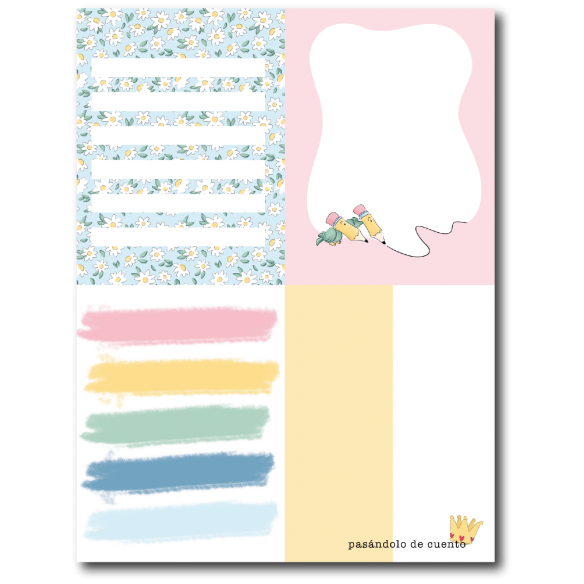 Bloc de Recortables "ALICIA"