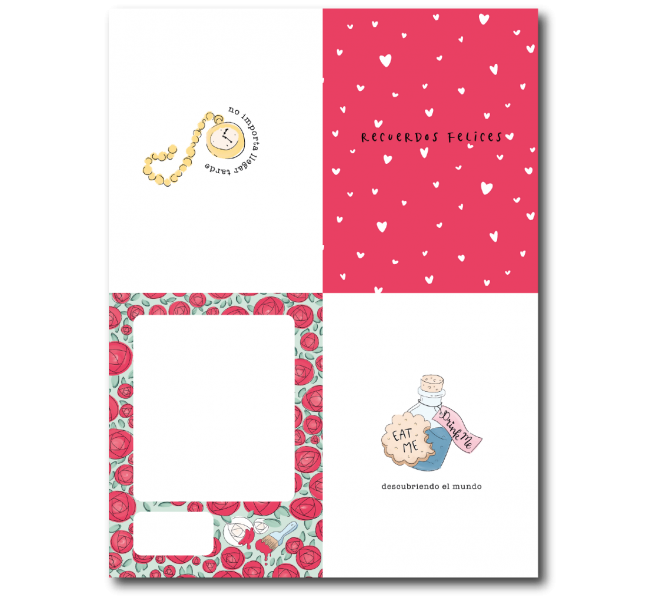 Bloc de Recortables "ALICIA"