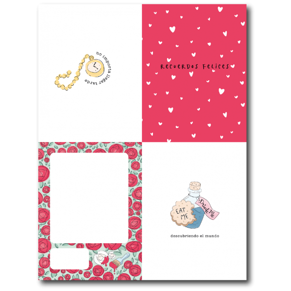 Bloc de Recortables "ALICIA"