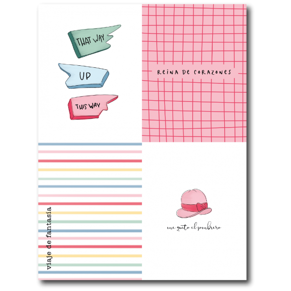 Bloc de Recortables "ALICIA"