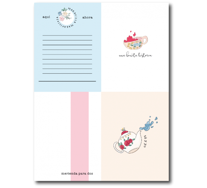 Bloc de Recortables "ALICIA"