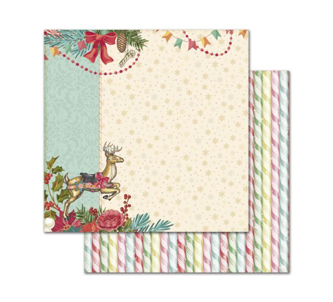 12 papeles impresos a doble cara / 24 diseños