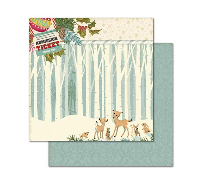 12 papeles impresos a doble cara / 24 diseños