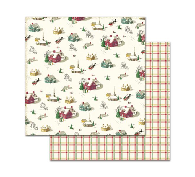 12 papeles impresos a doble cara / 24 diseños