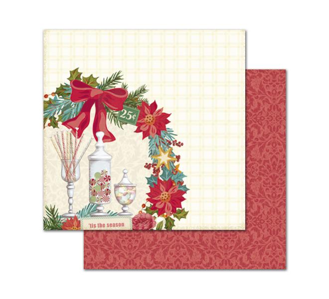 12 papeles impresos a doble cara / 24 diseños