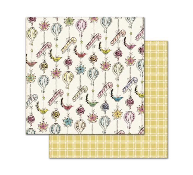 12 papeles impresos a doble cara / 24 diseños