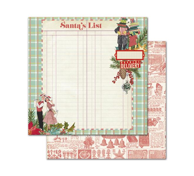 12 papeles impresos a doble cara / 24 diseños