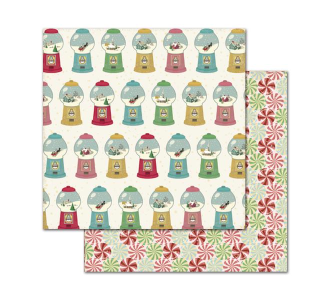 12 papeles impresos a doble cara / 24 diseños