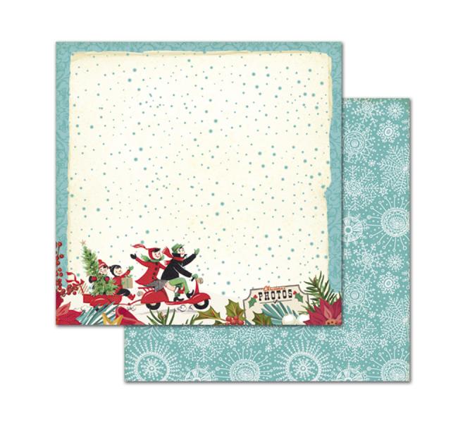 12 papeles impresos a doble cara / 24 diseños