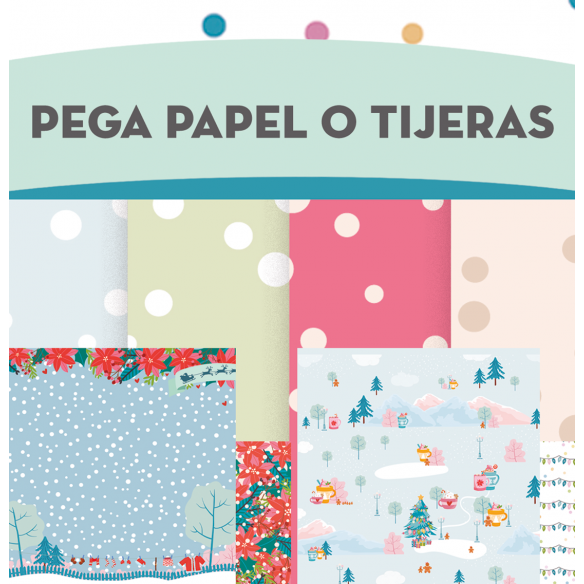 18 papeles impresos2 cara2 / 36 diseños