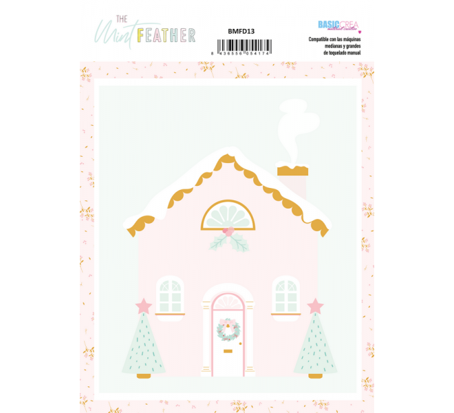 Troquel casita de jengibre