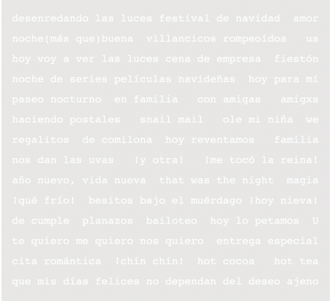 Hojas de frases y palabras transferibles