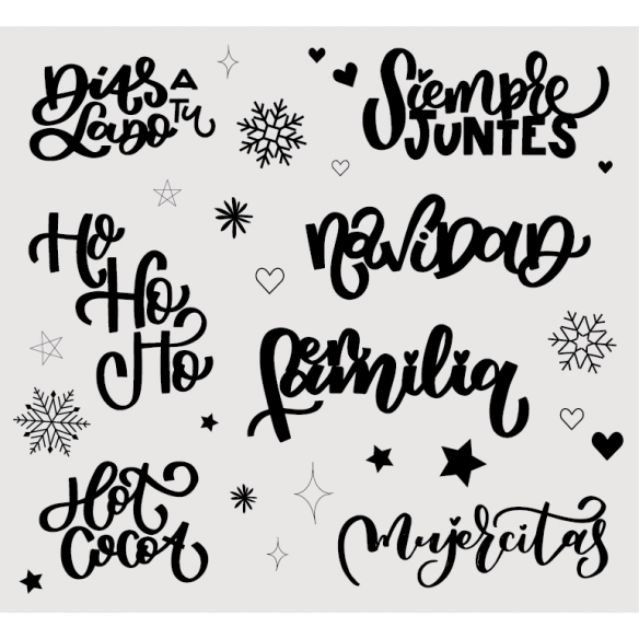 Hojas de frases y palabras transferibles