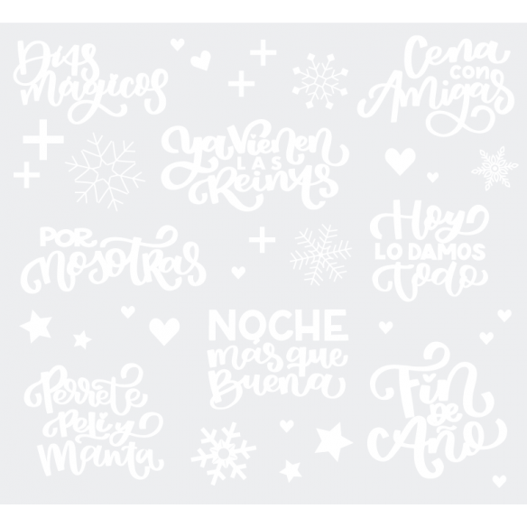 Hojas de frases y palabras transferibles