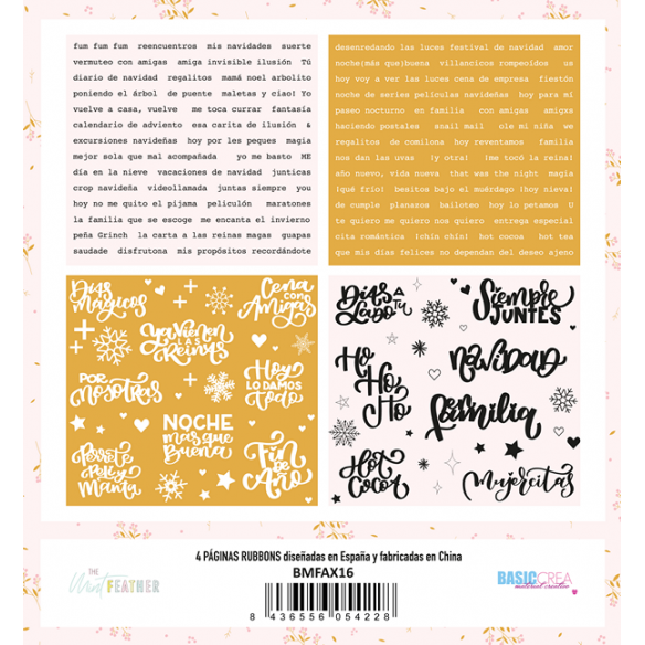 Hojas de frases y palabras transferibles