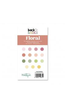 Pad papers 15 x 7,5 cm Floral Black To Basics