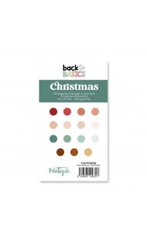 Pad papers 15 x 7,5 cm Christmas Black To Basics