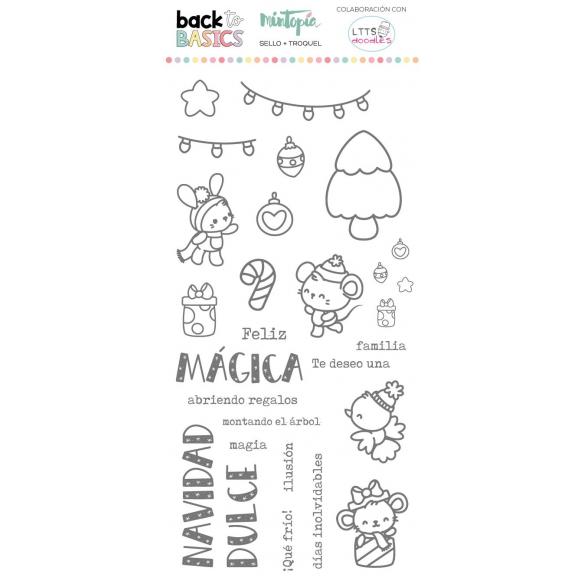 Sello Dulce Navidad Back to Basics