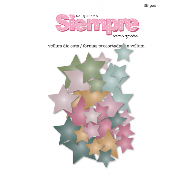 Die cuts de vellum Colección Siempre