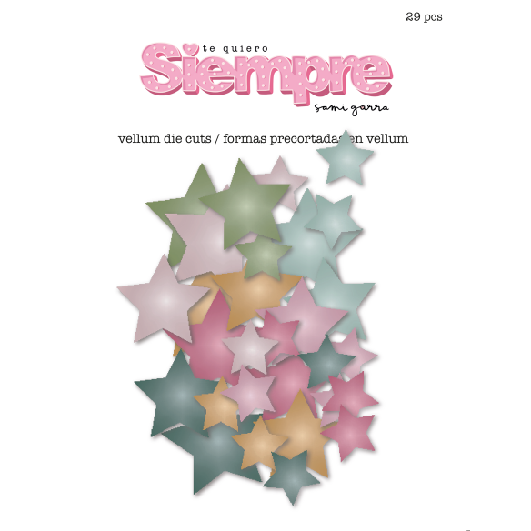 Die cuts de vellum Colección Siempre