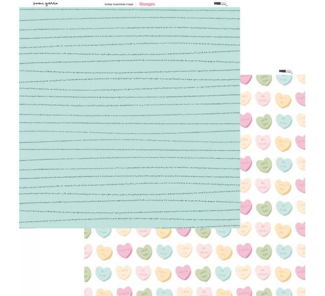 Bloc papel 12x12 Colección Siempre